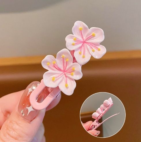 鸡蛋花发夹